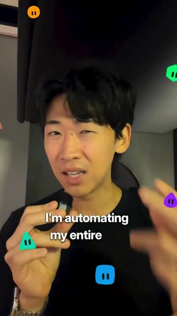 Tech creator video with motion graphics